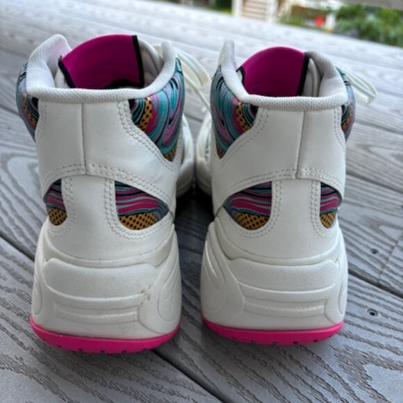 Converse Weapon CX 90s Mid Lifestyle Marbled Throwback Sneakers Size 7.5 - Picture 4 of 7